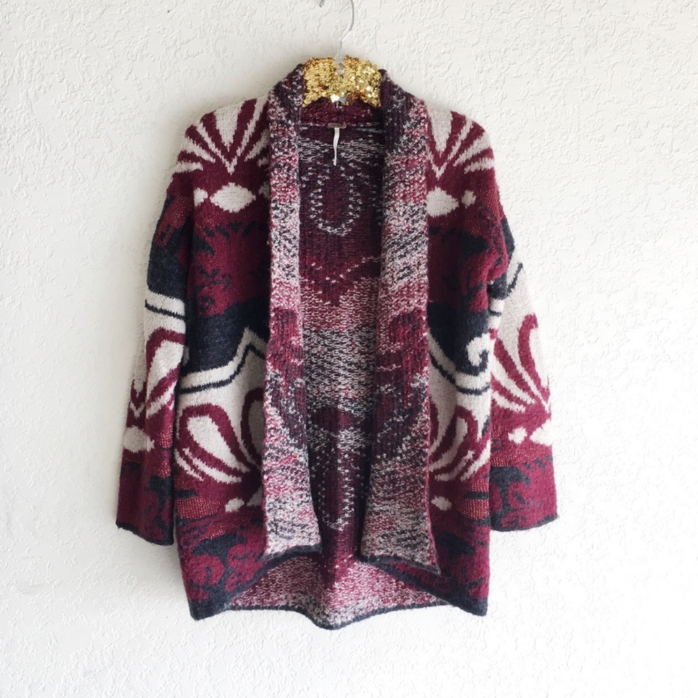 Free People Sweater Cardigan